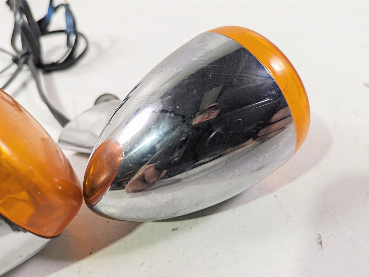 2016 Harley FXDWG Dyna Wide Glide Rear Blinker Turn Signal Set 68461-09 {{ shop.shopifyCountryName }} - Mototech271