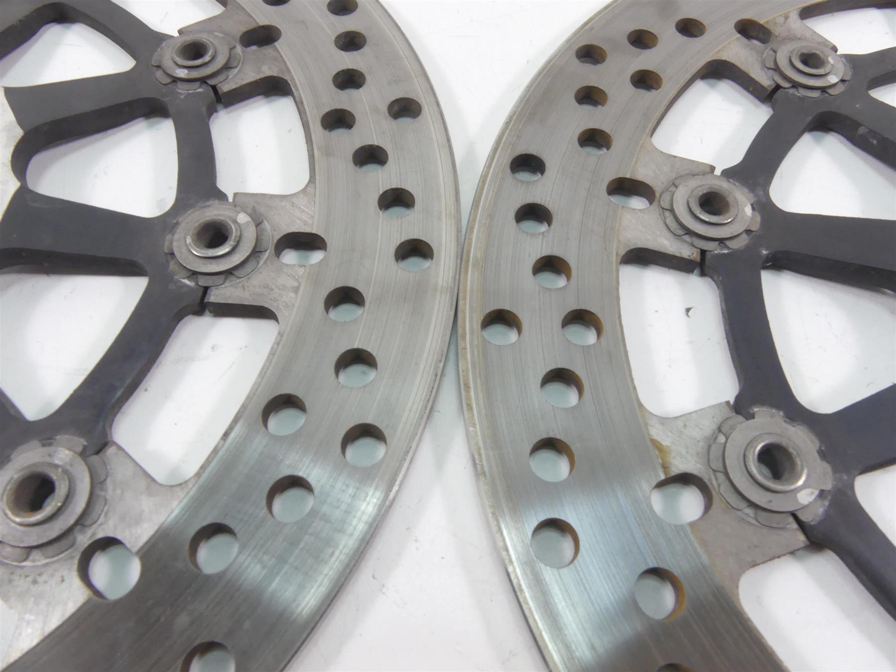 2008 Ducati Hypermotard 1100 Front Brembo Brake Rotor Disc Set 49240921A {{ shop.shopifyCountryName }} - Mototech271
