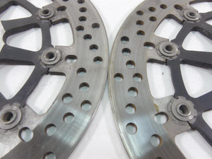 2008 Ducati Hypermotard 1100 Front Brembo Brake Rotor Disc Set 49240921A