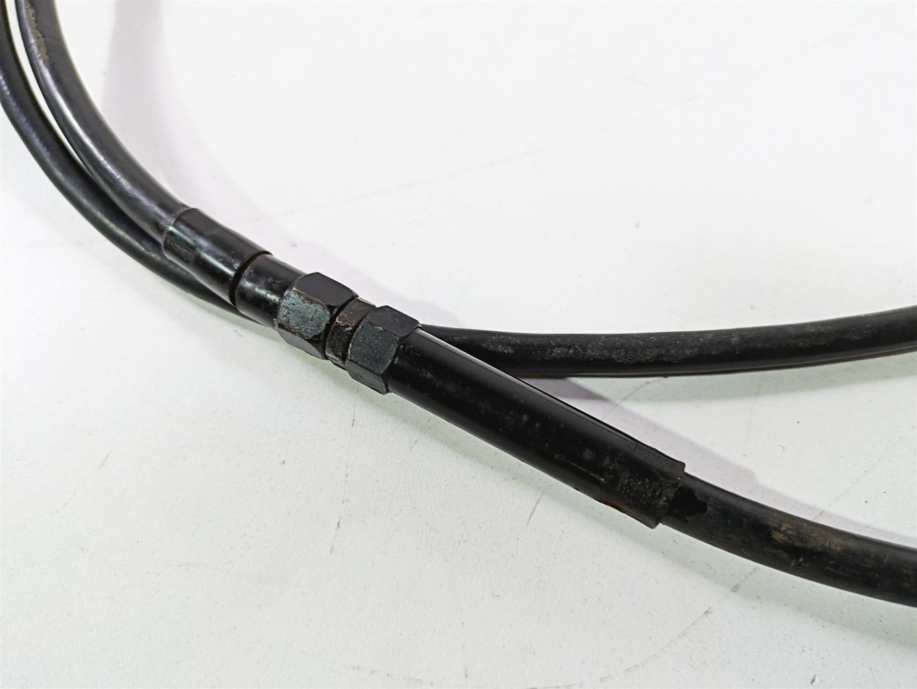 2008 Harley FLSTSB Cross Bones Apehanger Brake & Clutch Line Set {{ shop.shopifyCountryName }} - Mototech271