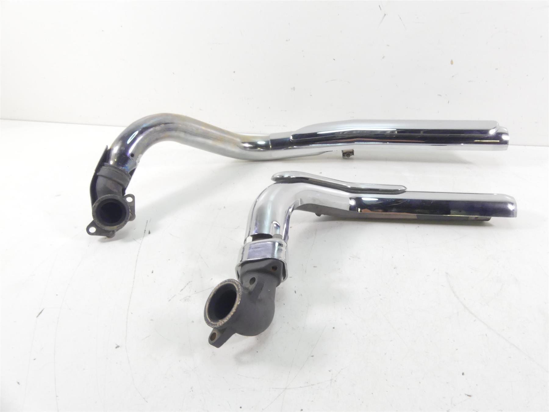 2002 Yamaha XVS1100 V-Star Oem Exhaust Pipe Header Manifold Set 5EL-14610-10-00 {{ shop.shopifyCountryName }} - Mototech271