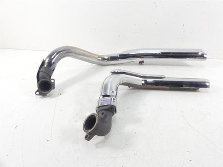 2002 Yamaha XVS1100 V-Star Oem Exhaust Pipe Header Manifold Set 5EL-14610-10-00 {{ shop.shopifyCountryName }} - Mototech271