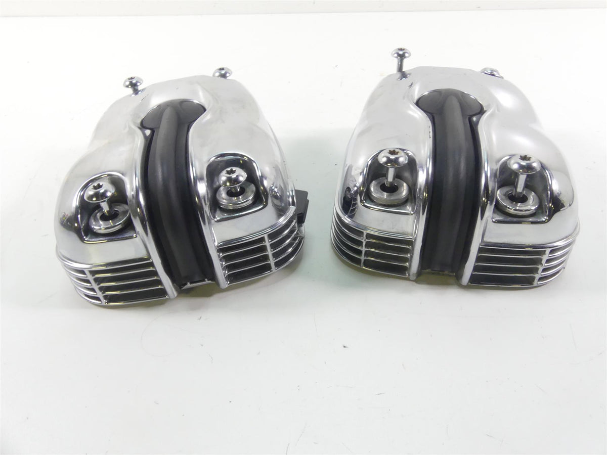 2003 BMW R1200 CL K30 Chrome Cylinderhead Valve Cover Set 7670168 7670167 {{ shop.shopifyCountryName }} - Mototech271