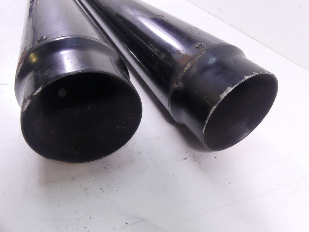 2009 Harley Touring FLHRC Road King Loud Black Slip On Muffler Pipe Exhaust Set {{ shop.shopifyCountryName }} - Mototech271