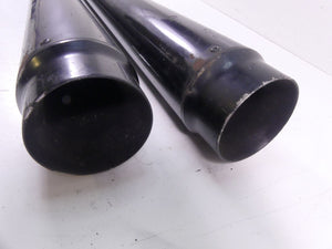 2009 Harley Touring FLHRC Road King Loud Black Slip On Muffler Pipe Exhaust Set