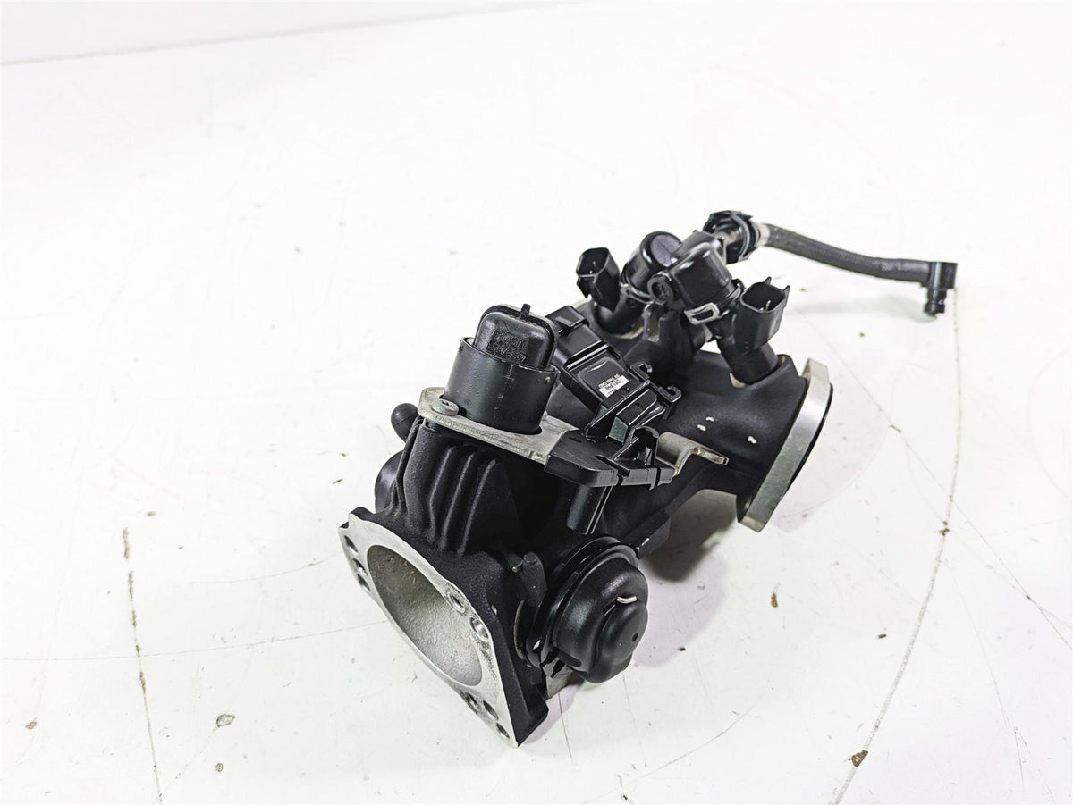 2007 Harley Touring FLHTCU SE CVO E-Glide Throttle Body Fuel Injectors 27641-06 {{ shop.shopifyCountryName }} - Mototech271