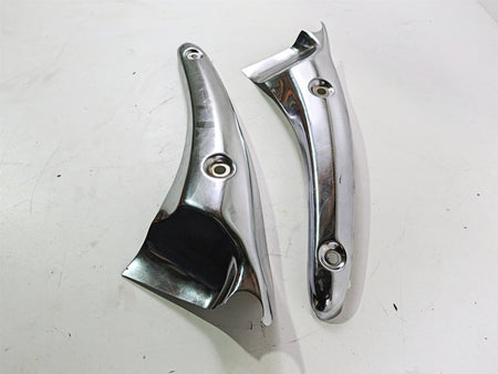2006 Triumph Rocket 3 Rear Fender Chrome Braces Struts Covers T2306014 T2306024 {{ shop.shopifyCountryName }} - Mototech271