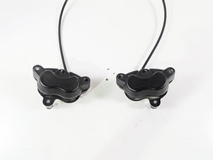 2014 Harley FXDF Dyna Fat Bob Front Brake Caliper & Line Set 41300001 41300002