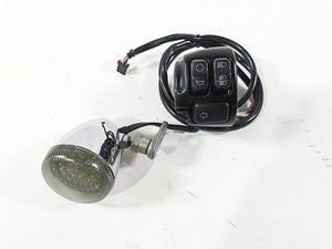2017 Harley Dyna FXDB Street Bob Left Control Switch & Blinker -READ 71500372A | Mototech271