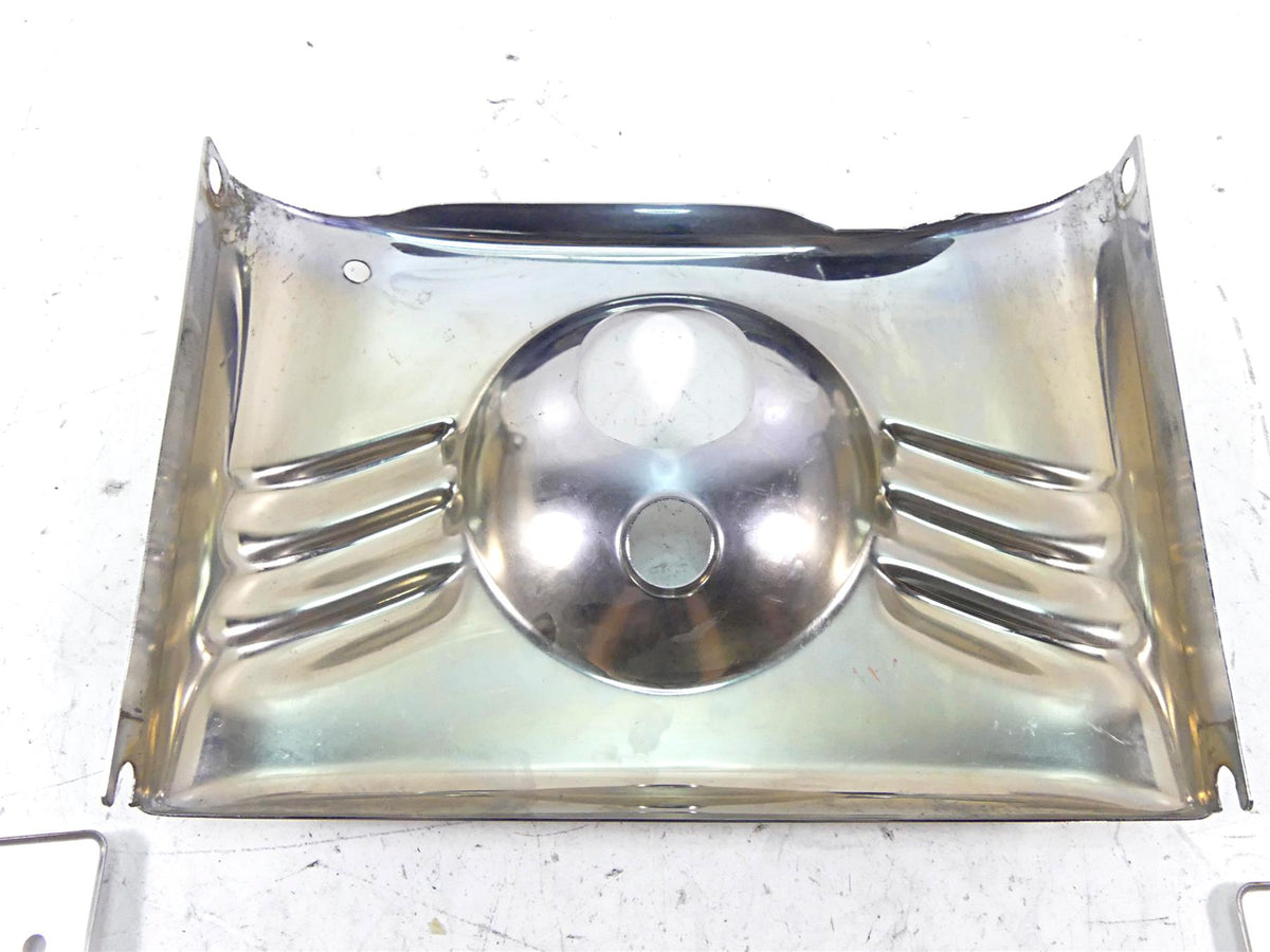 2011 Harley Softail FLSTF Fat Boy Headlight Fork Chrome Panel Cover Set 67982-07 {{ shop.shopifyCountryName }} - Mototech271