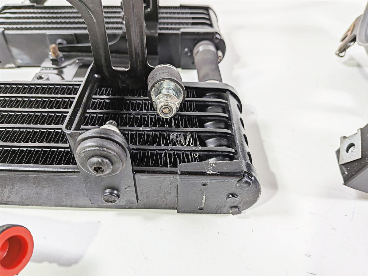 2008 Aprilia RSVR 1000 Factory Oil Cooler & Lines & Cover AP8104341 AP8104452 {{ shop.shopifyCountryName }} - Mototech271