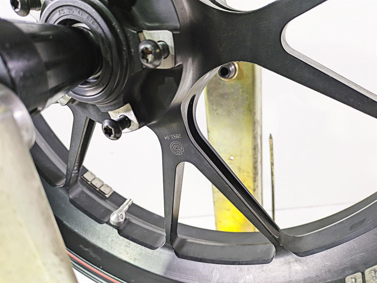 2008 Ducati SBK 1098 S Straight Marchesini Forged 17x3.5 Front Wheel 50121151AB {{ shop.shopifyCountryName }} - Mototech271