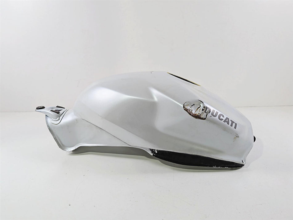 2017 Ducati 959 Panigale White Fuel Gas Petrol Tank - Dented 58612061-Mototech271