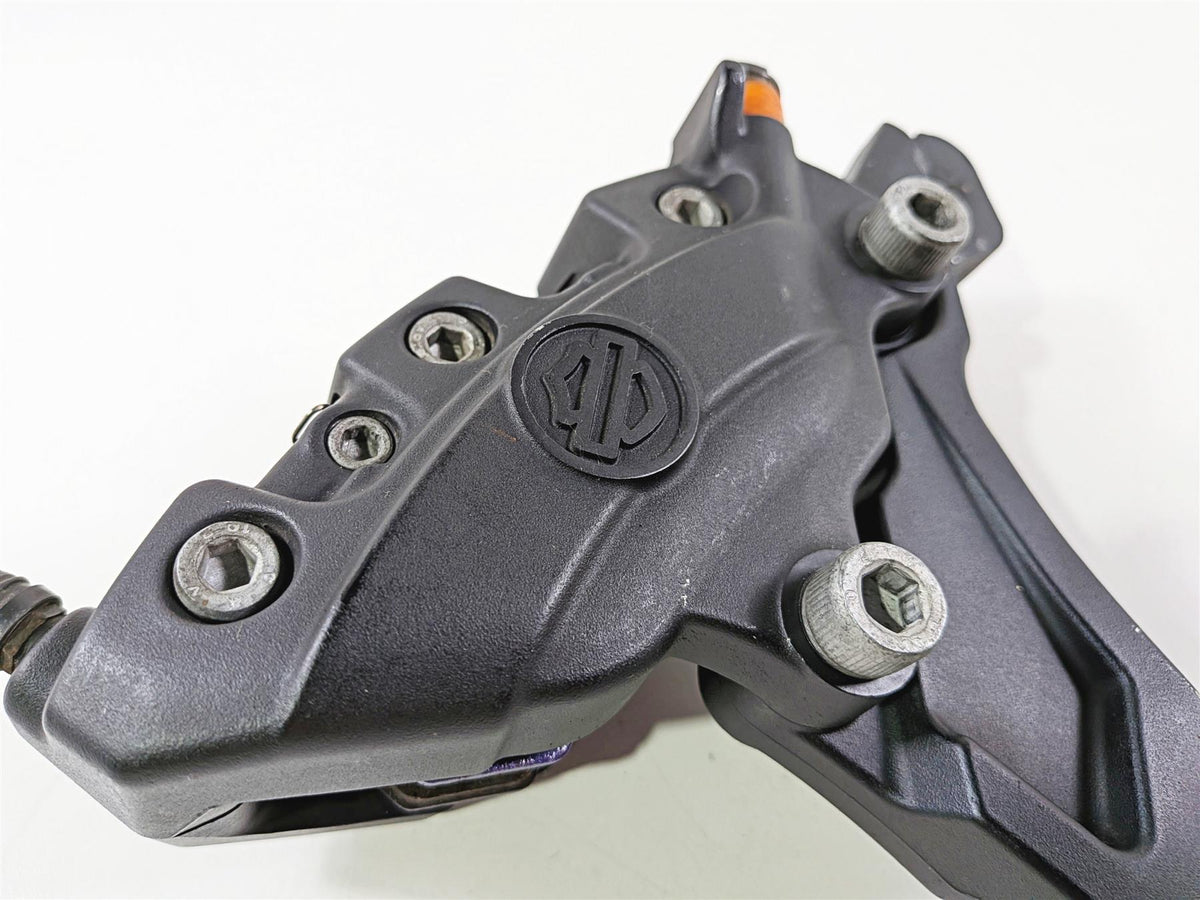 2014 Harley Touring FLHTK Electra Glide Rear Brake Caliper & Bracket 44080-08C-Mototech271