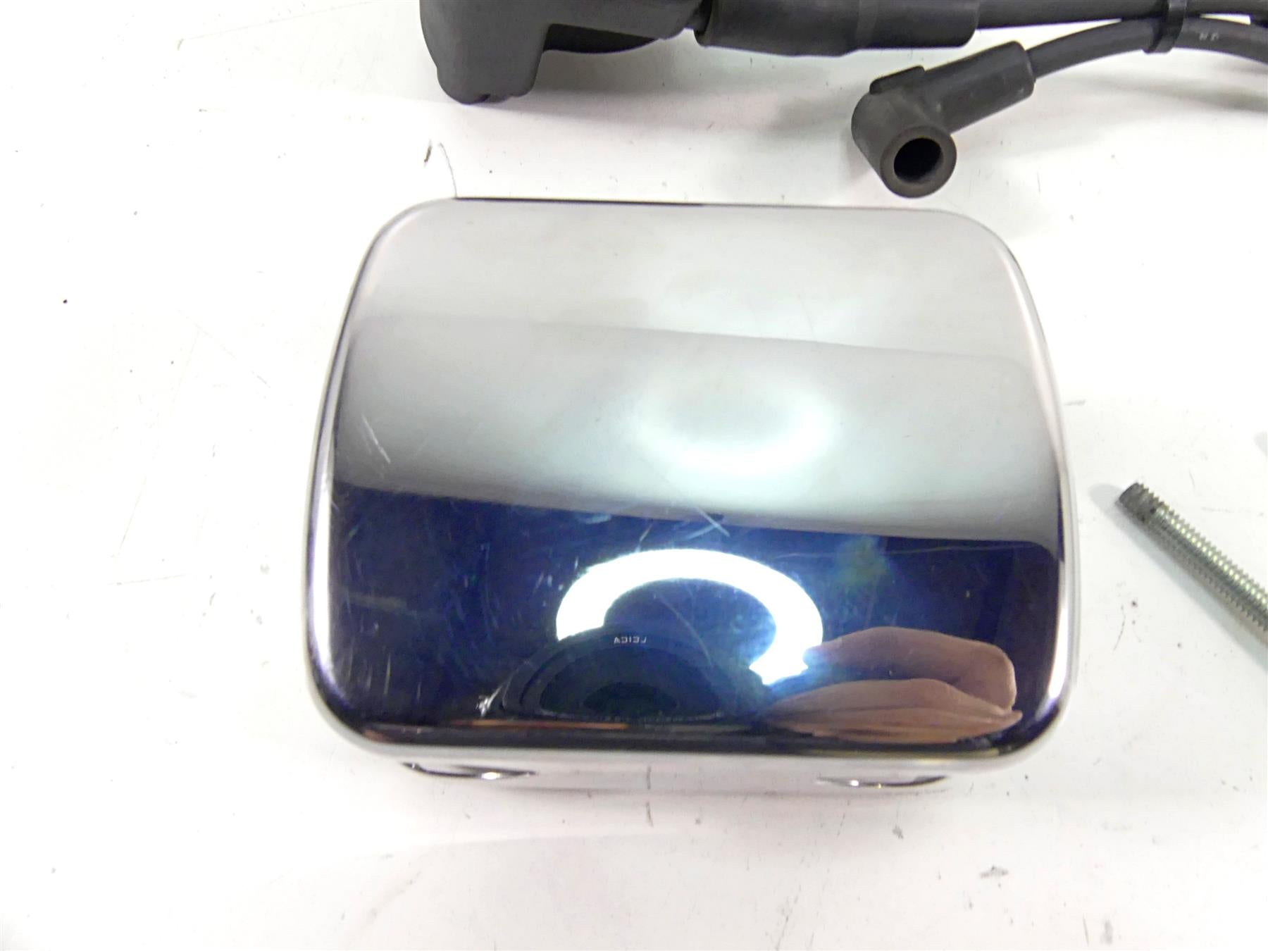 2002 Harley FLSTCI Softail Heritage Ignition Coil & Chrome Cover 31743-01 {{ shop.shopifyCountryName }} - Mototech271