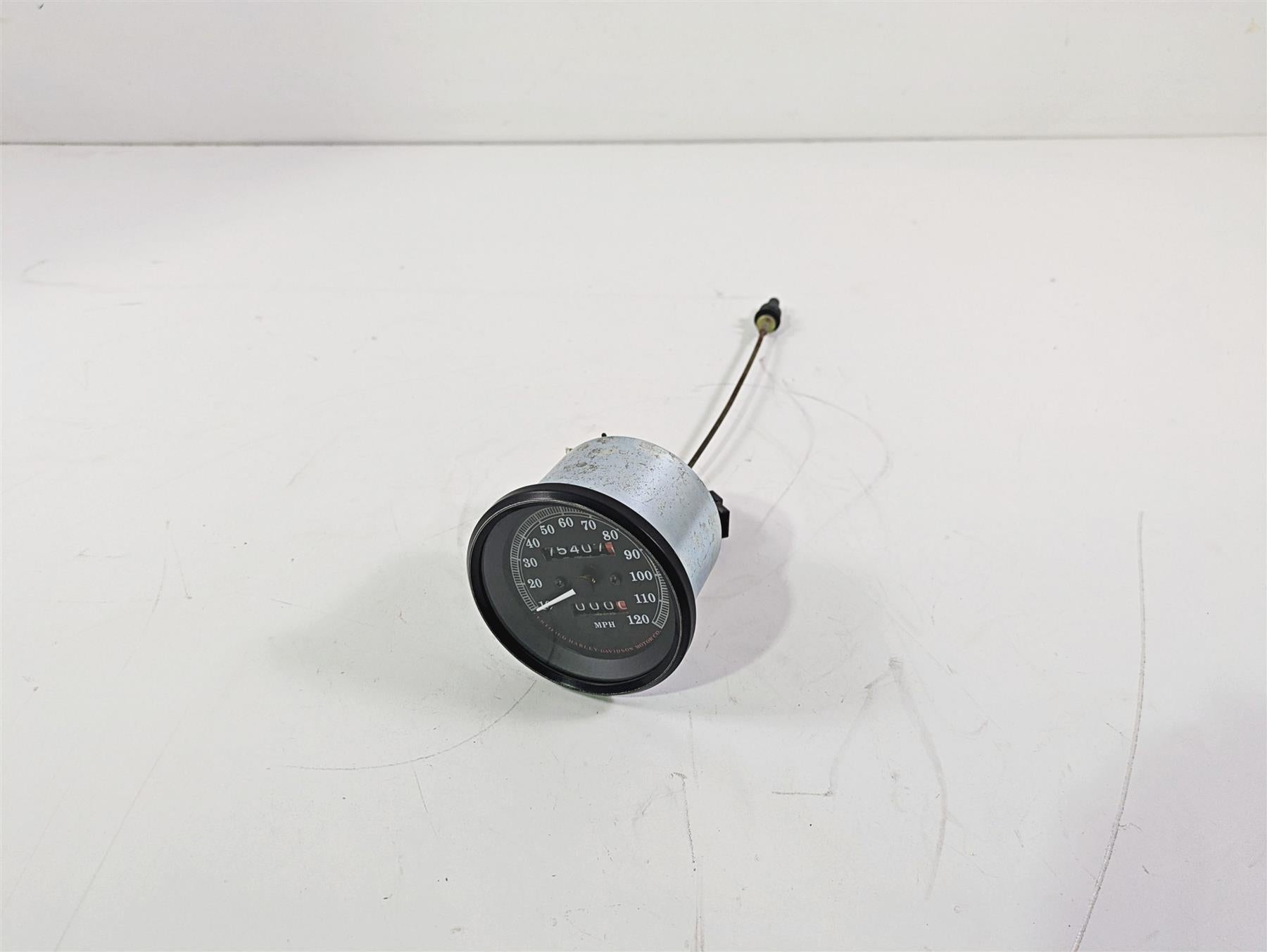 1996 Harley Touring FLHTCUI Electra Glide Speedometer Gauge 75k 67350-96 {{ shop.shopifyCountryName }} - Mototech271