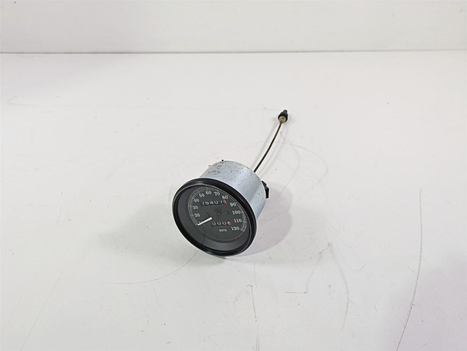 1996 Harley Touring FLHTCUI Electra Glide Speedometer Gauge 75k 67350-96 {{ shop.shopifyCountryName }} - Mototech271