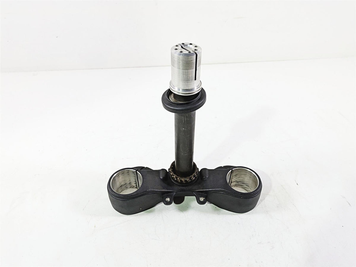 2013 Ducati Hyperstrada 821 Lower Triple Tree Steering Clamp 34220771AA {{ shop.shopifyCountryName }} - Mototech271