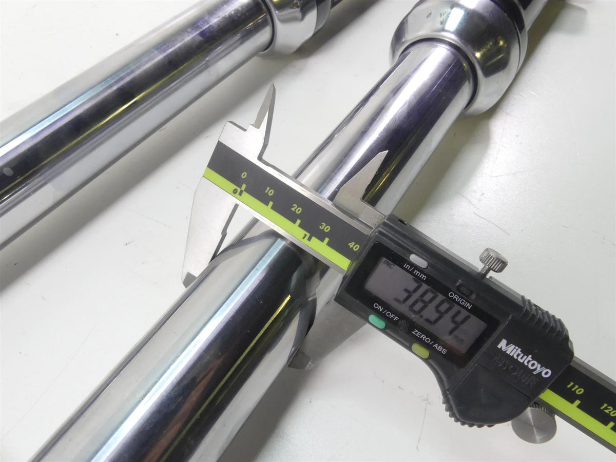 2003 Harley Dyna 100TH FXDL Low Rider Straight Front Fork Leg Set -39mm 45947-00 {{ shop.shopifyCountryName }} - Mototech271