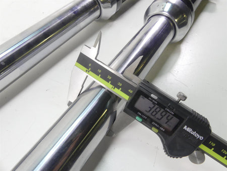 2003 Harley Dyna 100TH FXDL Low Rider Straight Front Fork Leg Set -39mm 45947-00 {{ shop.shopifyCountryName }} - Mototech271