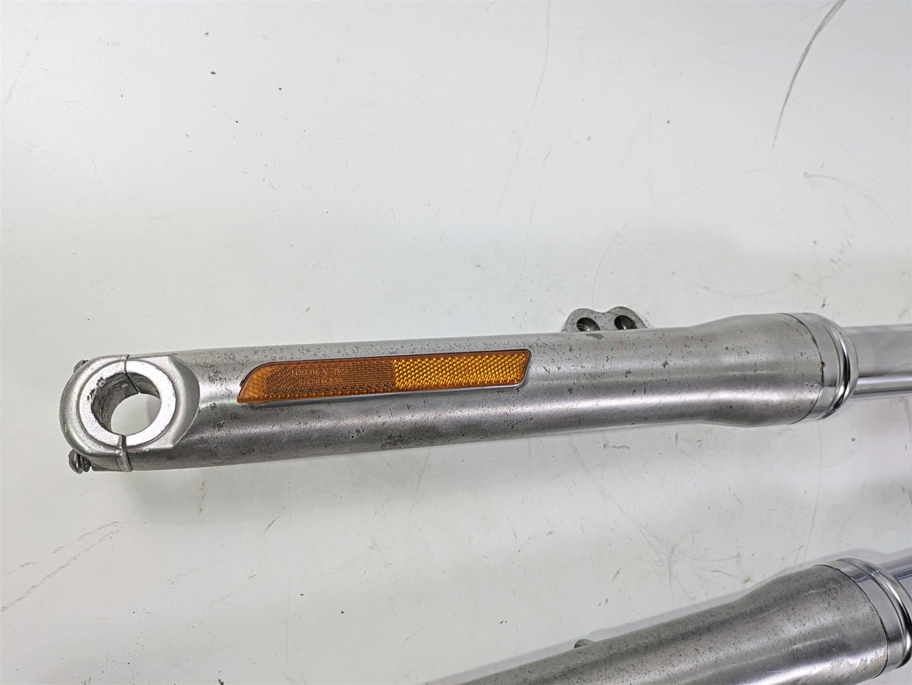 2010 Harley Dyna FXDB Street Bob Straight Front Fork Leg Set - 49mm 45947-06A {{ shop.shopifyCountryName }} - Mototech271