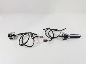 2004 Harley Softail FXSTDI Deuce Left Right Chrome Hand Control Switch 71682-06