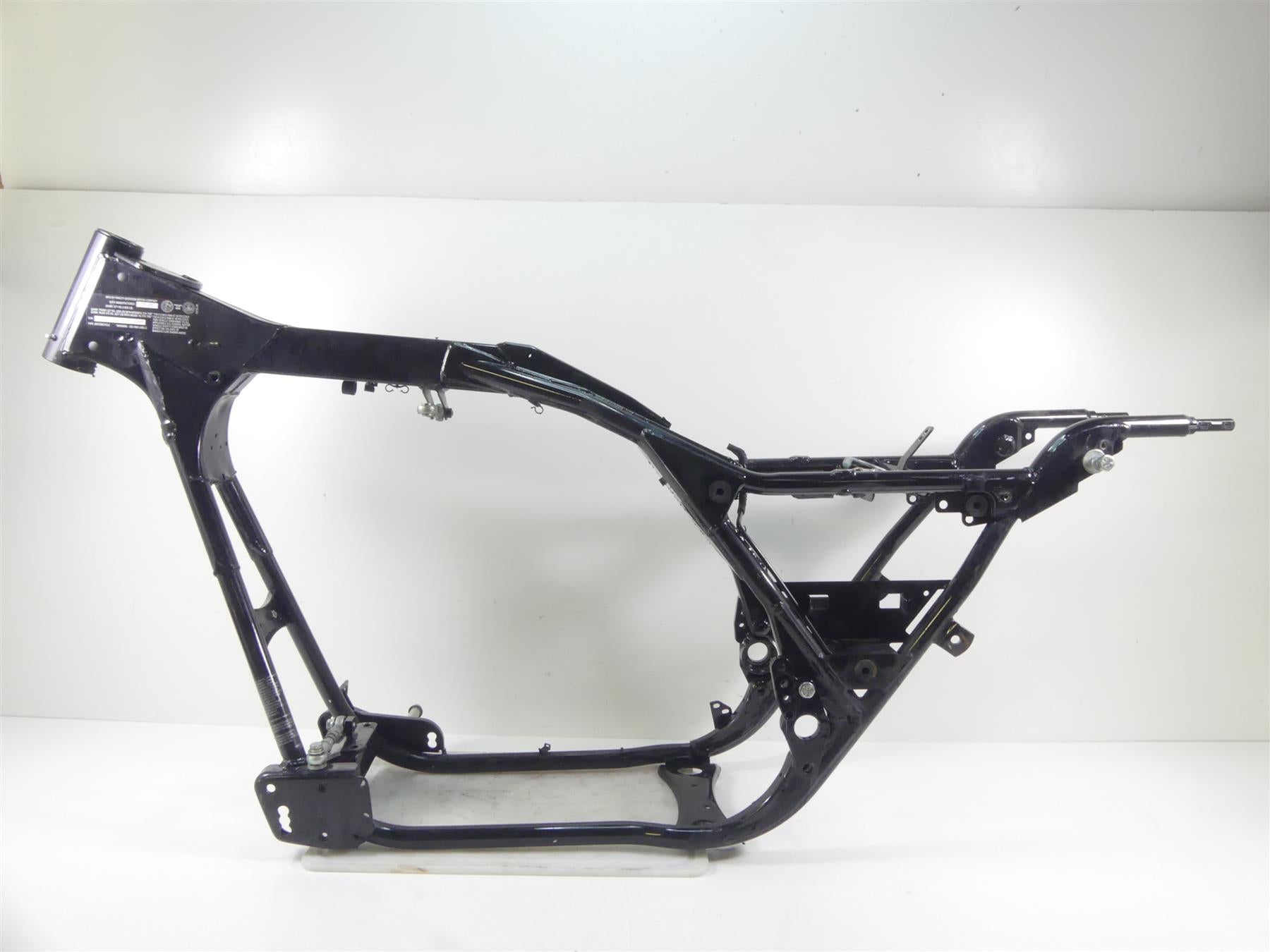 2004 Harley FLHTC SE CVO Electra Glide Straight Main Frame Chassis + Mississippi Junk Title - 47900-02A