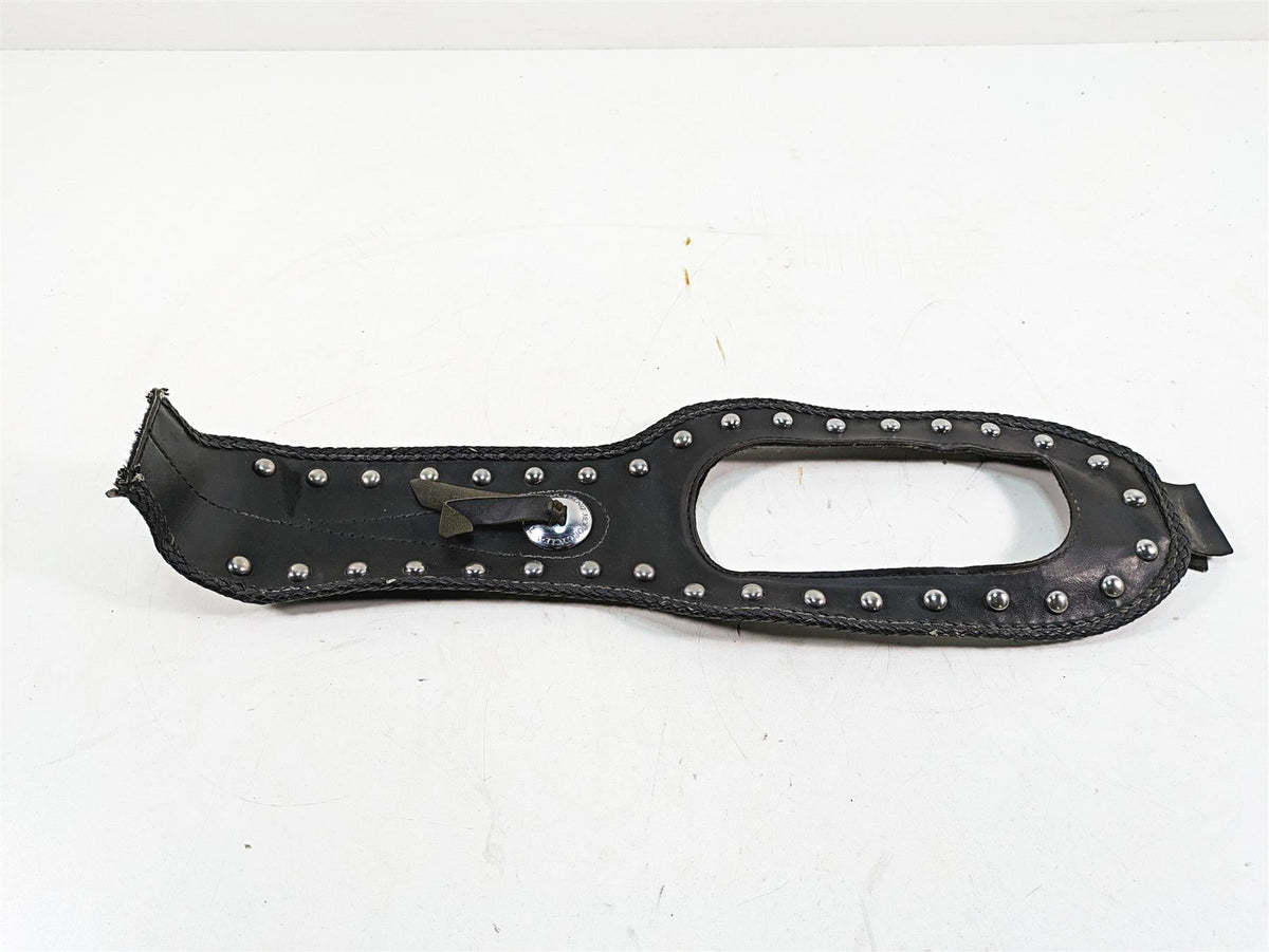 2000 Harley Dyna FXDL Low Rider Studded Leather Tank Cover Pad {{ shop.shopifyCountryName }} - Mototech271