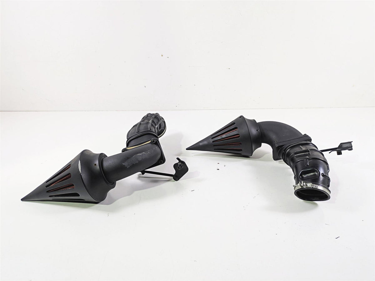 2019 Suzuki M109R VZR1800 Boulevard Dual Spike Flat Black Red Filter AC-236-BK {{ shop.shopifyCountryName }} - Mototech271