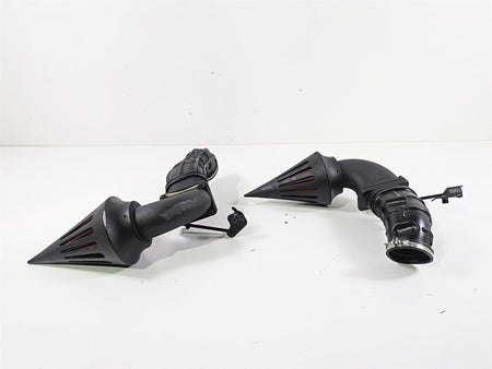 2019 Suzuki M109R VZR1800 Boulevard Dual Spike Flat Black Red Filter AC-236-BK {{ shop.shopifyCountryName }} - Mototech271