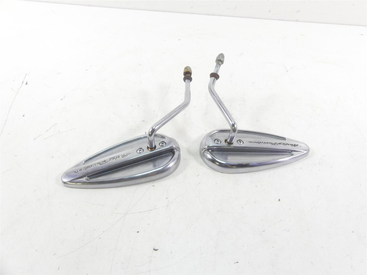 2002 Harley Softail FXSTDI Deuce Rear View Mirror Teardrop Set 91968-98 {{ shop.shopifyCountryName }} - Mototech271