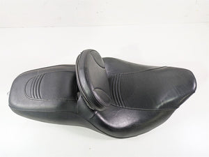 2009 Harley Touring FLHX Street Glide Dual Rider Seat Saddle + Backrest 52320-09 | Mototech271