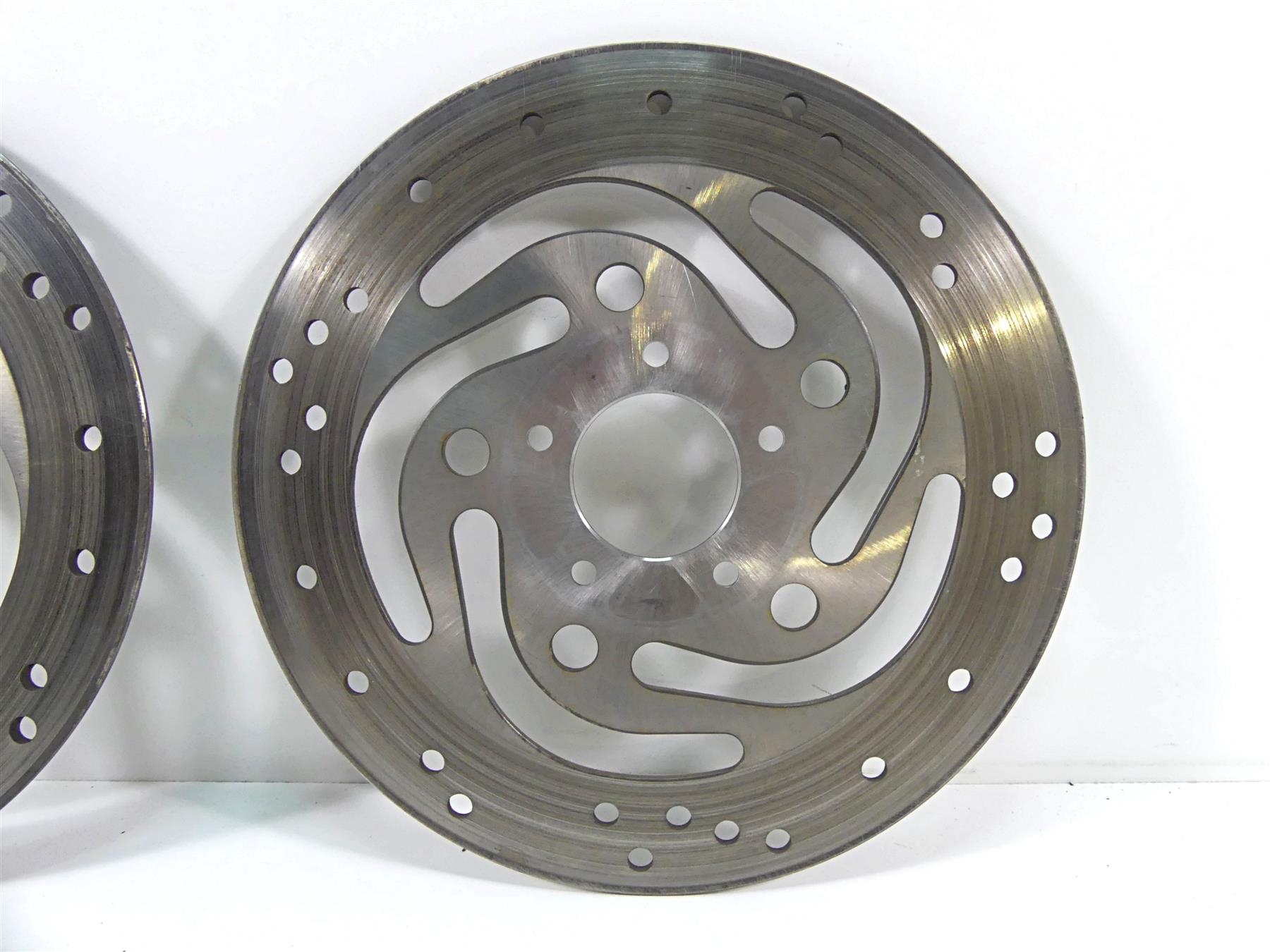 2003 Harley Touring FLHTCI E-Glide 100TH Front Brake Rotor Disc Set 44136-00 {{ shop.shopifyCountryName }} - Mototech271