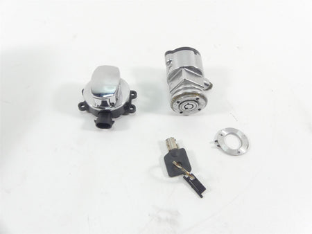 2013 Harley FXDWG Dyna Wide Glide Ignition Switch Steering Lock Set 71430-12 {{ shop.shopifyCountryName }} - Mototech271