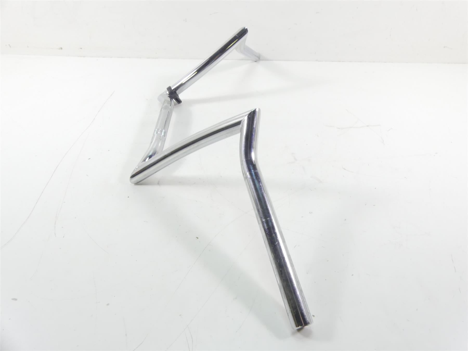 2003 Honda VTX1800R Aftermarket Handlebar Handle Z-Bar Chrome Steering {{ shop.shopifyCountryName }} - Mototech271