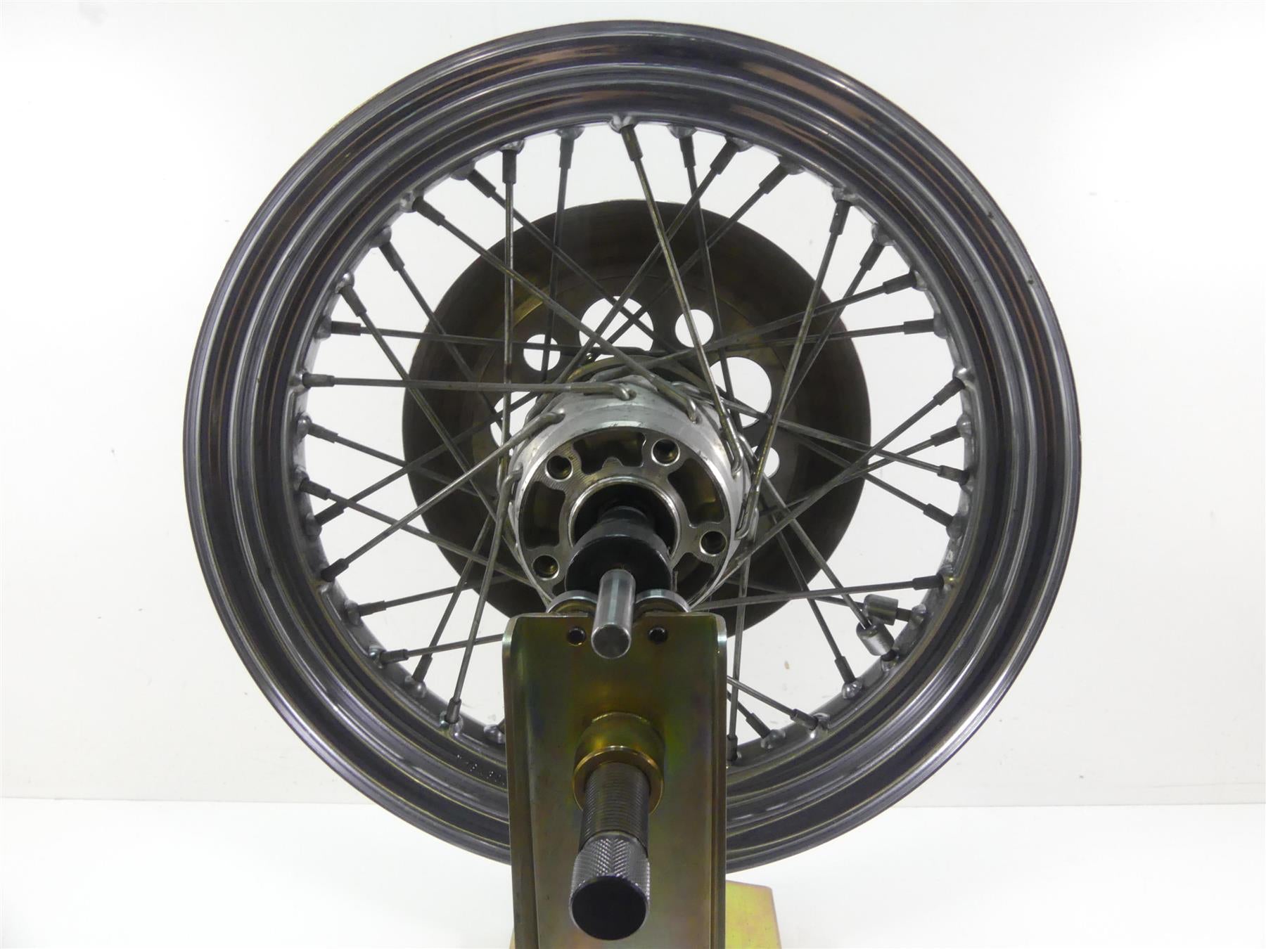 1999 Harley Dyna FXDL Low Rider Rear 16x3 Spoke Wheel Rim -Read 40975-86C {{ shop.shopifyCountryName }} - Mototech271