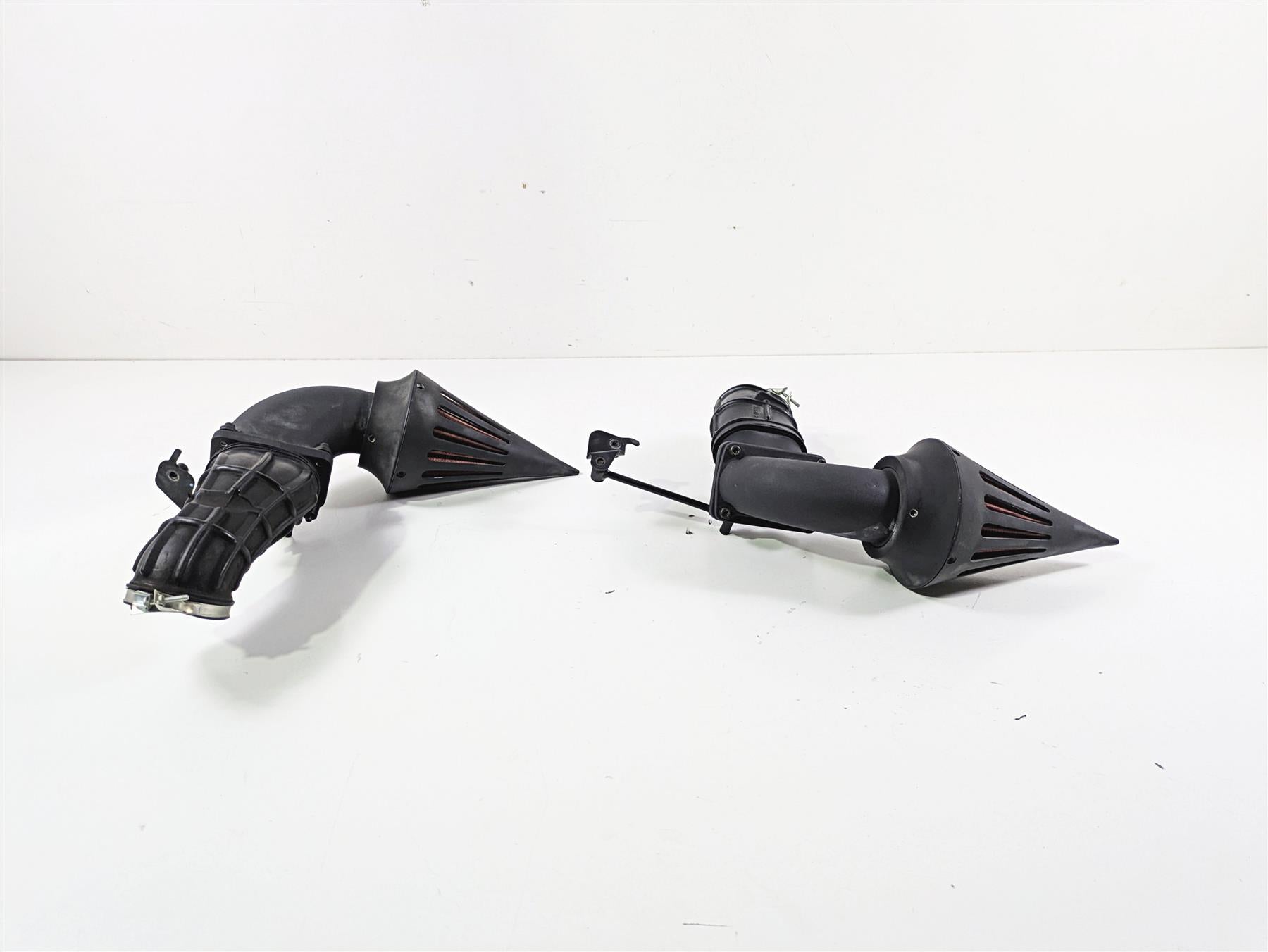 2019 Suzuki M109R VZR1800 Boulevard Dual Spike Flat Black Red Filter AC-236-BK {{ shop.shopifyCountryName }} - Mototech271