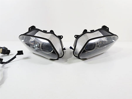 2008 Yamaha YZF R1 RN19 Nice Headlight Head Lamp Set & Wiring 4C8-84303-40-00 {{ shop.shopifyCountryName }} - Mototech271