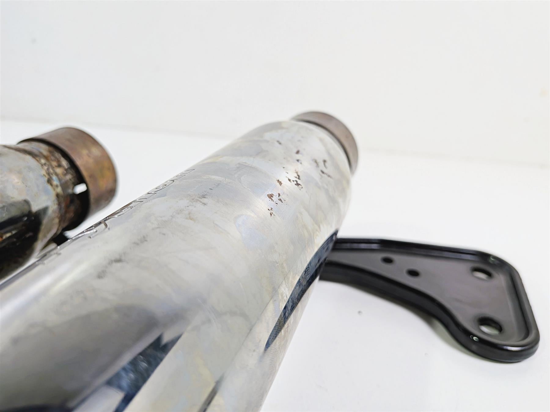 2012 Harley Softail FLSTF Fat Boy Python Slash Cut Slip On Muffler {{ shop.shopifyCountryName }} - Mototech271