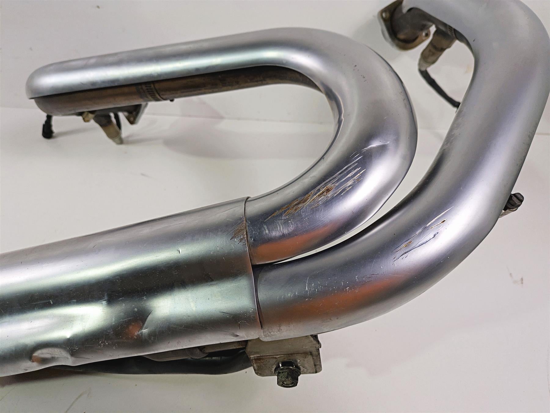2009 Harley XR1200 Sportster Stock Exhaust Header Muffler Set 64965-08 64883-08 {{ shop.shopifyCountryName }} - Mototech271