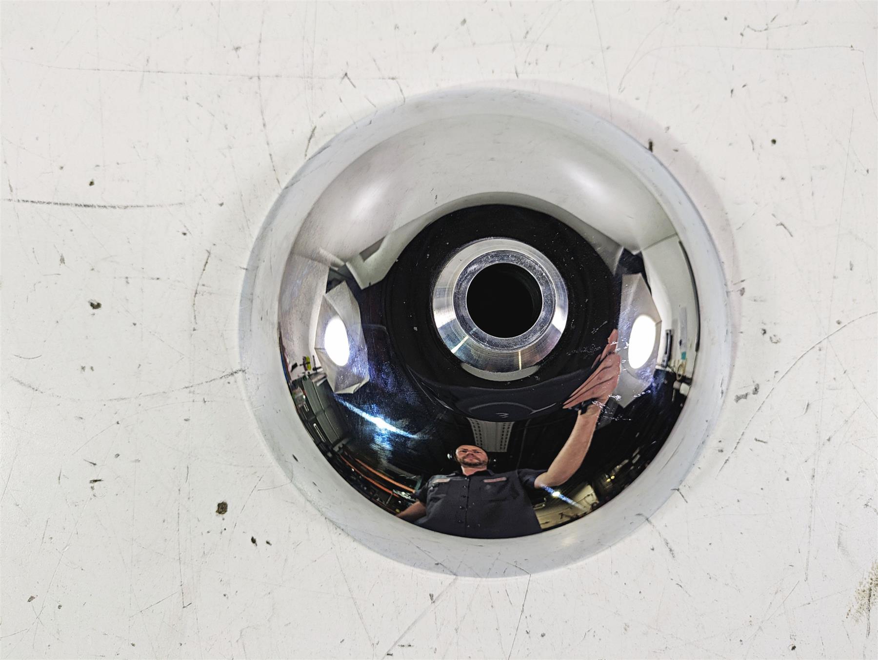 2019 Harley FLHCS Softail Heritage Front Wheel Chrome Cover Misc 42400026 {{ shop.shopifyCountryName }} - Mototech271