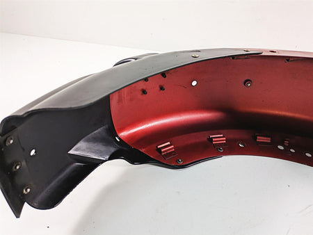 1986 Harley Sportster XLH 883 Straight Rear Fender Candy Red 59674-81C {{ shop.shopifyCountryName }} - Mototech271