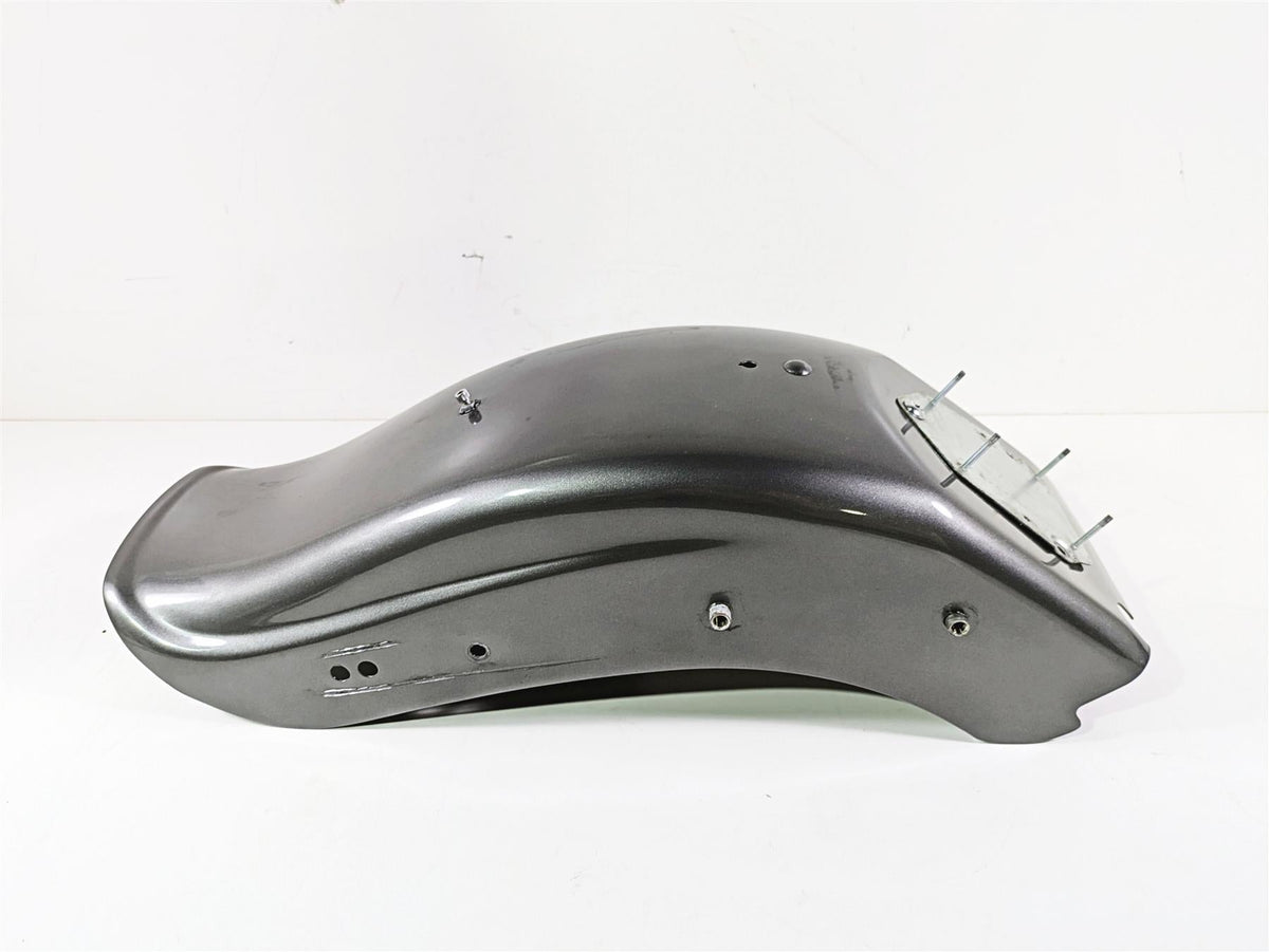 2009 Harley FLSTSB Cross Bones Rear Fender Custom Silver Paint - Read 59914-06 {{ shop.shopifyCountryName }} - Mototech271