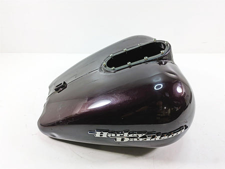 2006 Harley Touring FLHXI Street Glide Fuel Gas Tank Black Cherry -Read 61356-03 {{ shop.shopifyCountryName }} - Mototech271