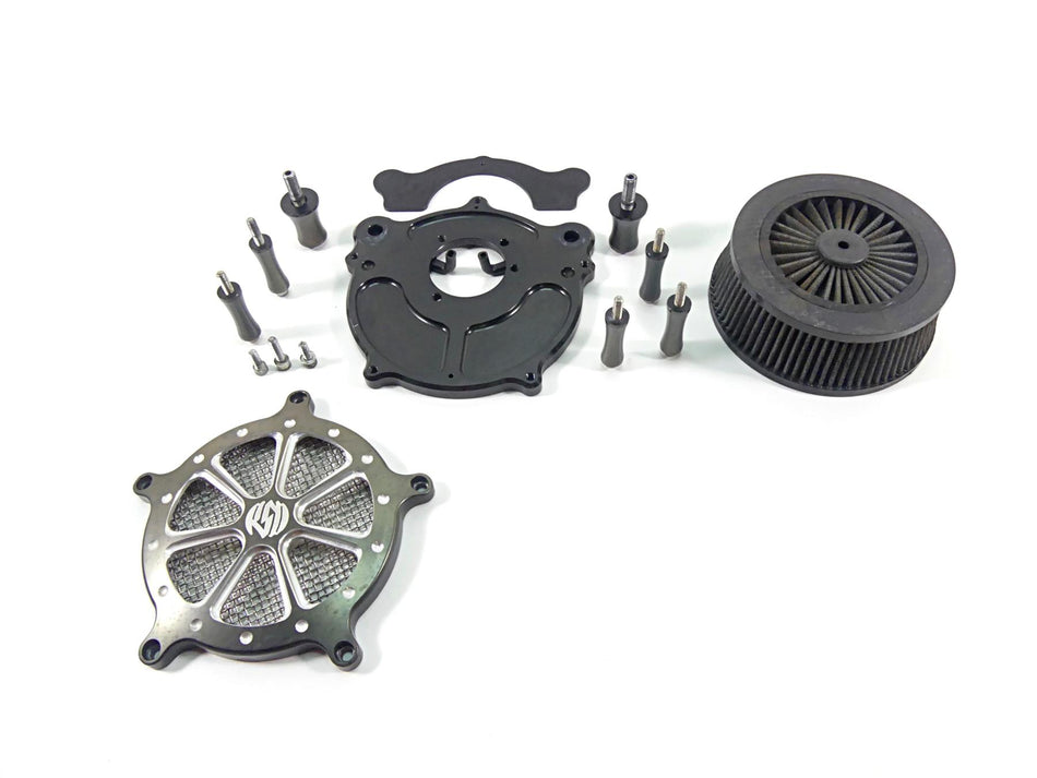 2017 Harley Dyna FXDB Street Bob RSD Venturi Speed 7 Air Cleaner Filter 89-5873 {{ shop.shopifyCountryName }} - Mototech271