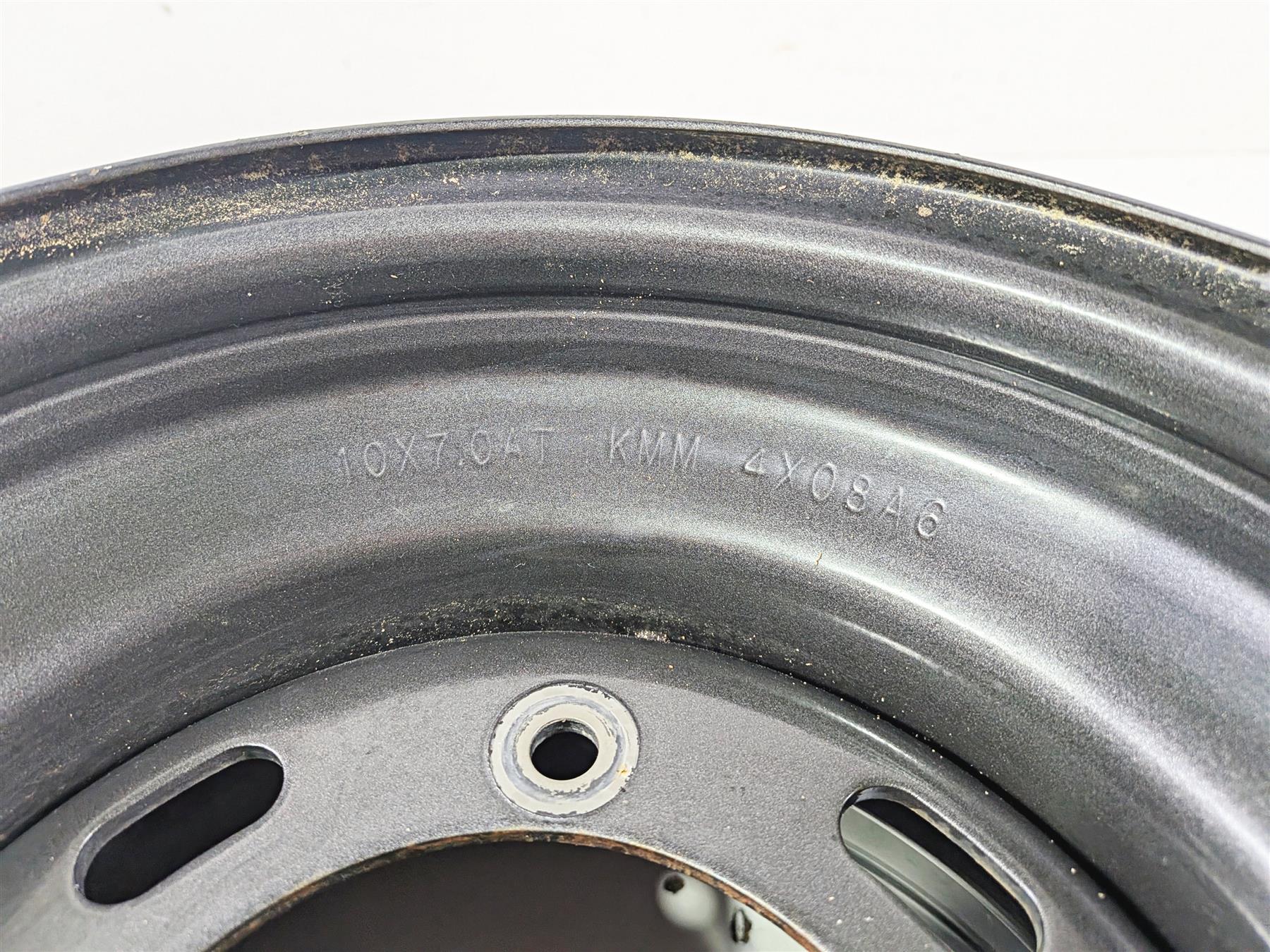 2010 Kawasaki 610 4x4 Mule Front Wheel Rim 10x7 - Small Dent 41025-0040-16H {{ shop.shopifyCountryName }} - Mototech271