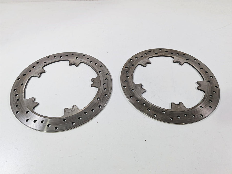 2012 Harley VRSCF Muscle V-Rod Front Brake Rotor Disc Set 4.8mm 44553-06A-Mototech271