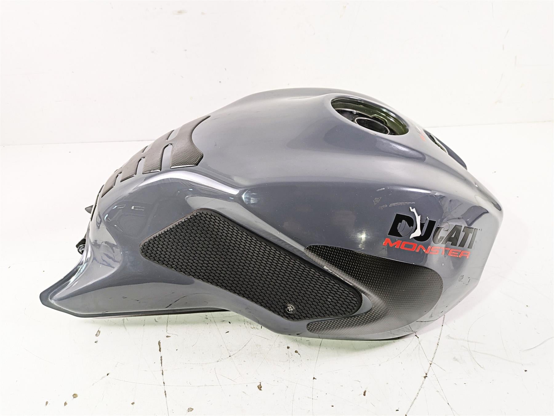 2017 Ducati Monster 1200 S Fuel Gas Petrol Tank Gray DENTED 58612501EJ {{ shop.shopifyCountryName }} - Mototech271