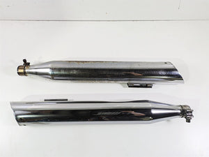 2005 Harley Touring FLHRI Road King Vance Hines Slip On Muffler 5" Outer Diameter READ