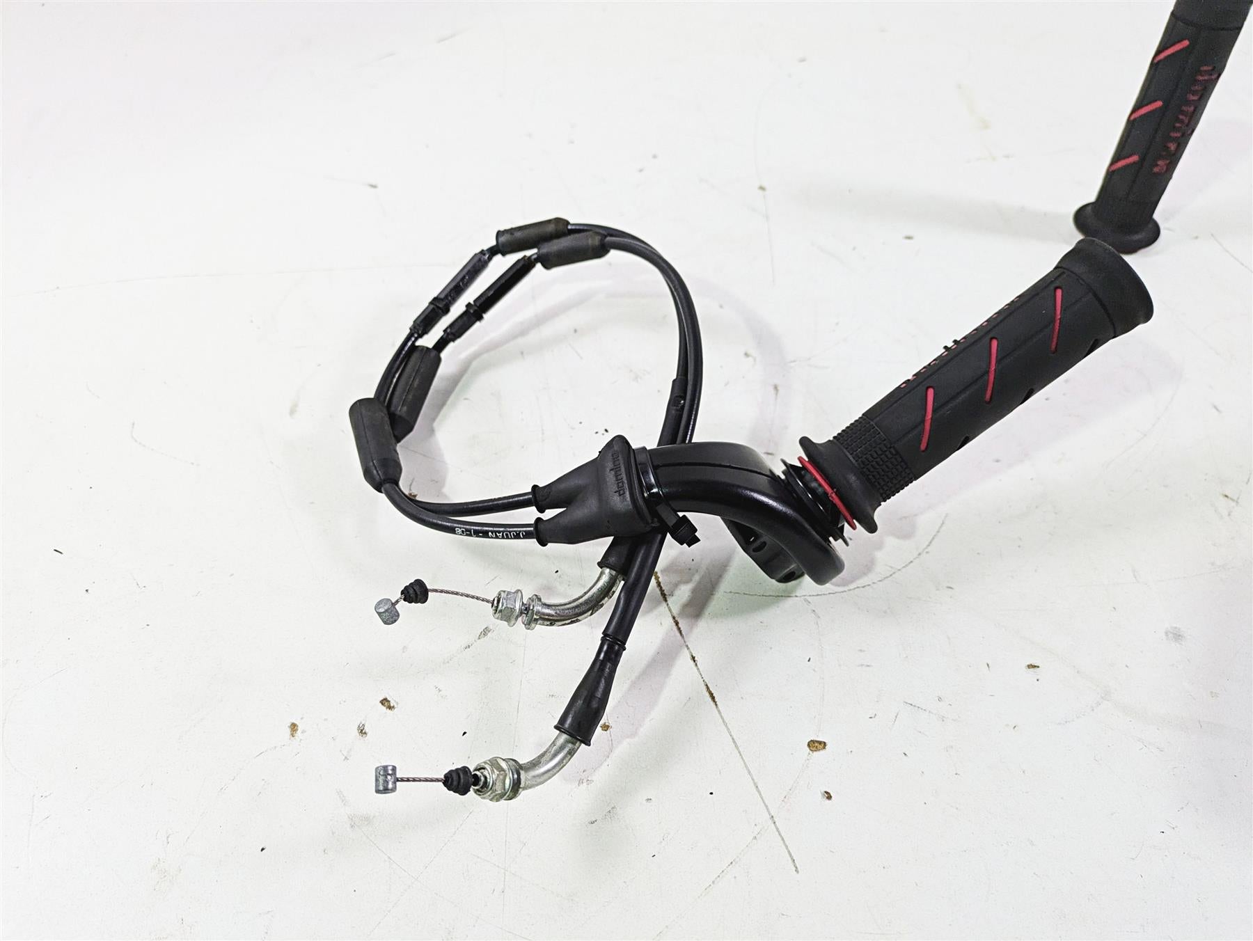 2008 Ducati SBK 1098 S Domino Throttle Grip Set 65420161A {{ shop.shopifyCountryName }} - Mototech271